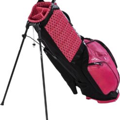 Sun Mountain Women's Eclipse 2.5 Lightweight Stand Golf Bag 4-Way Top - 2025 Model, Black-Pink-Abstract