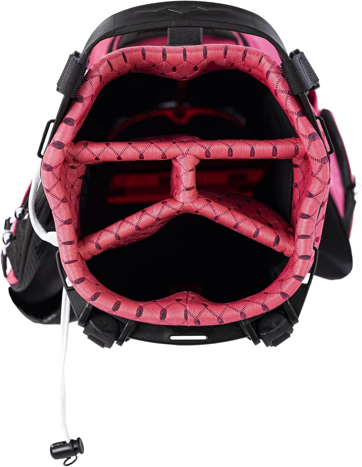 Sun Mountain Women's Eclipse 2.5 Lightweight Stand Golf Bag 4-Way Top - 2025 Model, Black-Pink-Abstract