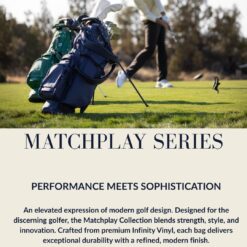 Sun Mountain Men's Matchplay Lightweight Stand Golf Bag, 4-Way Top, 2025 Model, Navy