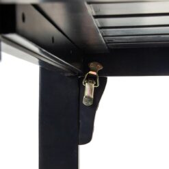 Evergreen 48 W x 36.5 H Black Eucalyptus Folding Bench