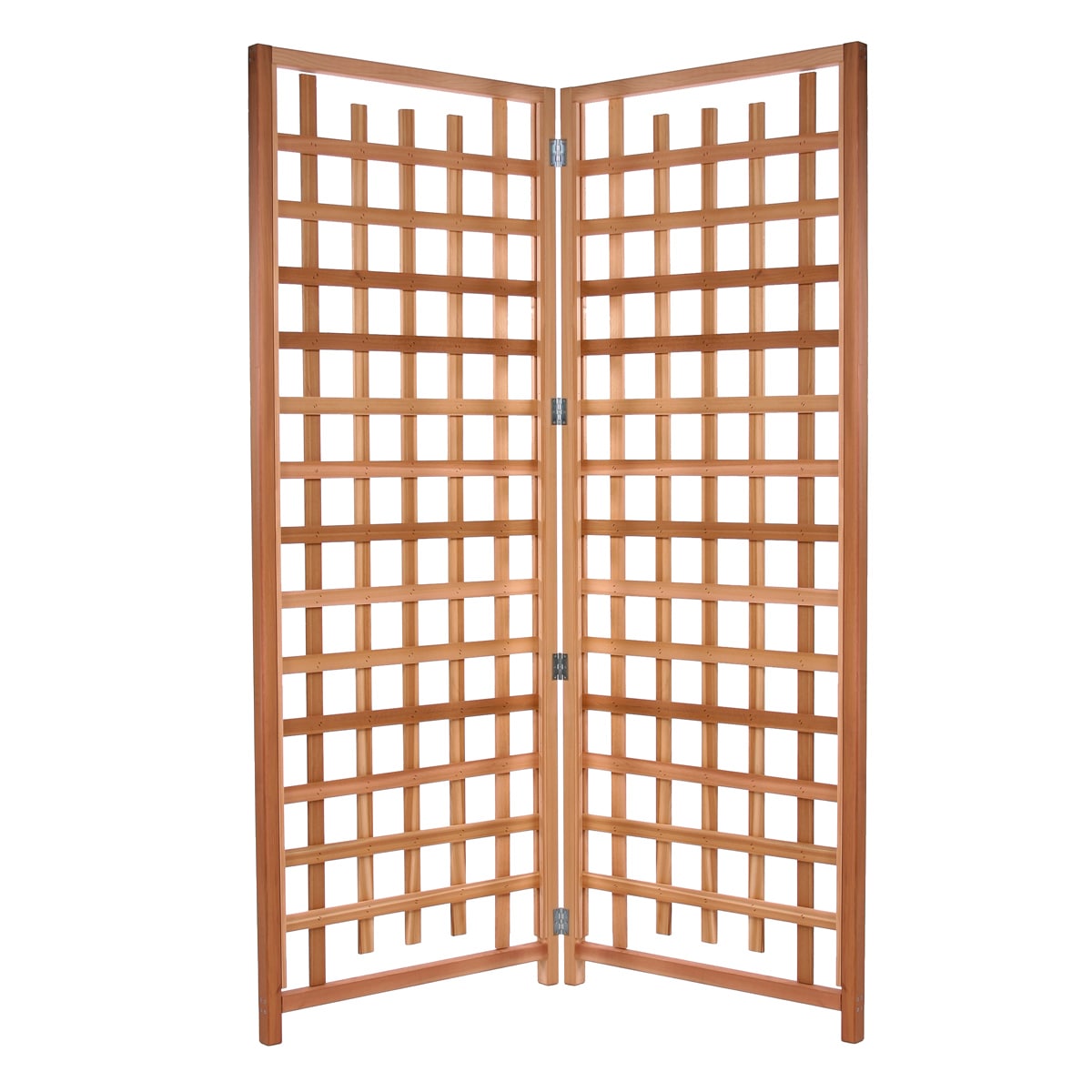 All Things Cedar 33.0-in W x 84.0-in H Red cedar Cedar Garden Trellis For Climbing Plants For Cucumbers For Roses For Tomatoes 2 -Pack