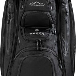 Sun Mountain Men's C130 Lightweight Cart Golf Bag, 14-Way Top, 2026 Model, Black