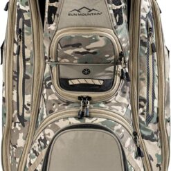 Sun Mountain Men's C130 Lightweight Cart Golf Bag, 14-Way Top, 2026 Model, Sand Camo