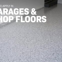 Ghostshield Polyaspartic 930-2 Gallon Kit - Fast Cure Topcoat Coating for Flake Floor Systems in Garage Floors and Warehouse Floors - Covers up to 300-400 Square Feet