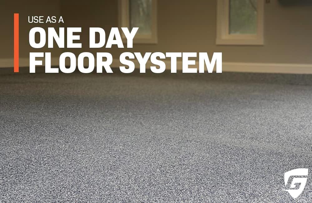Ghostshield Polyaspartic 930-2 Gallon Kit - Fast Cure Topcoat Coating for Flake Floor Systems in Garage Floors and Warehouse Floors - Covers up to 300-400 Square Feet