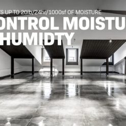 Ghostshield Vapor-Tek 440-100% Solids Epoxy Moisture Vapor Barrier for Basement Floors, Garage Floors and Warehouse Floors (3 Gallon Kit)