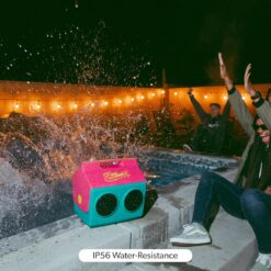 Igloo Kool Tunes Retro Bluetooth Boombox Cooler, 14 Qt Playmate Cooler with Speakers, Lilac