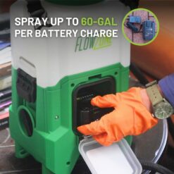 FlowZone Storm 1-Gallon Battery Powered Sprayer | SwapTank Electric Sprayer with 4-in-1 Nozzle