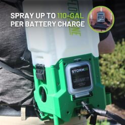 FlowZone Storm 2-Gallon Battery Powered Sprayer | SwapTank Electric Sprayer for Pest Control, Lawn/Landscape