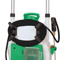 FlowZone Monsoon 2.5 Battery Powered Backpack Sprayer - Variable-Pressure 5-Position Wheeled Lawn Sprayer - 9 Gallon