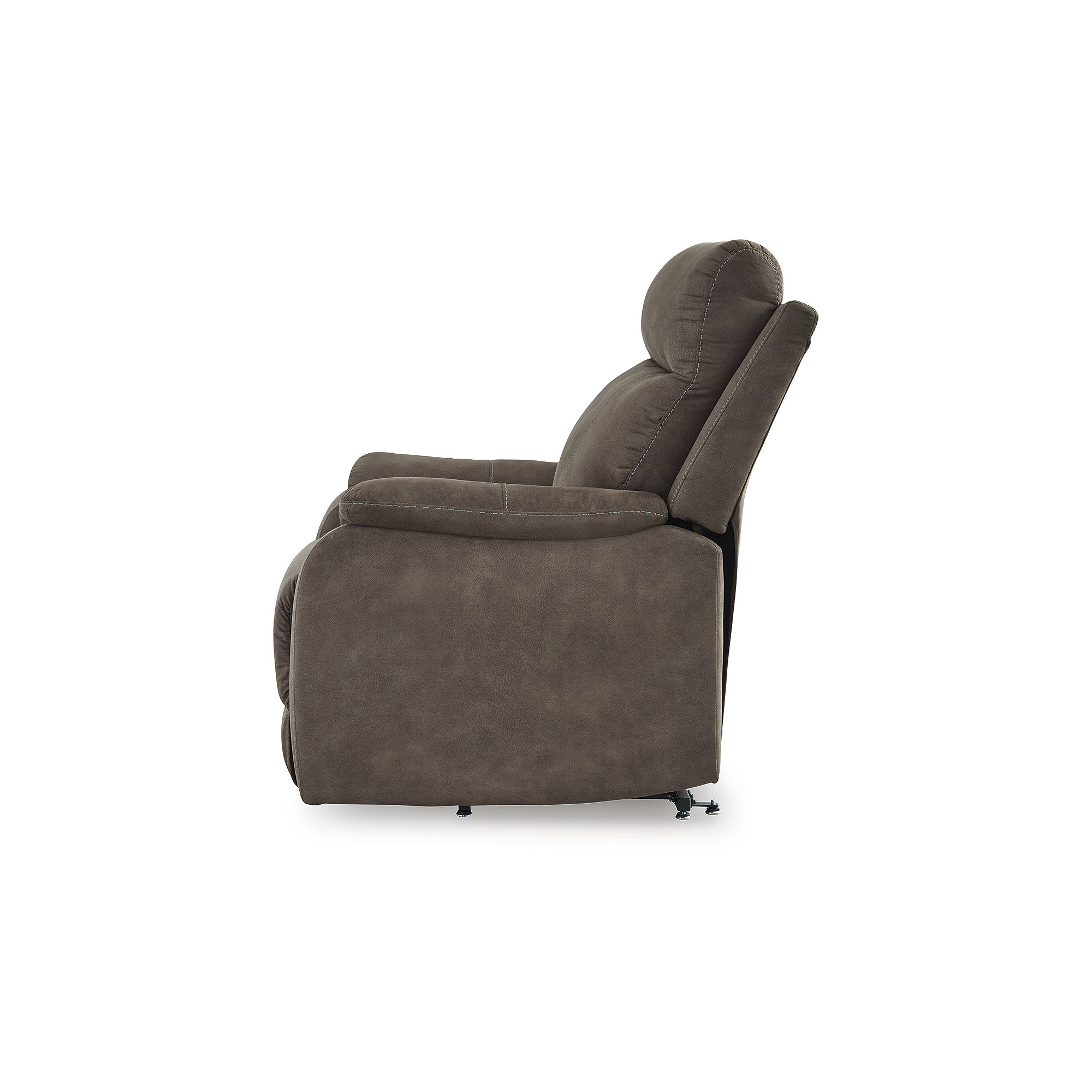 Signature Design by Ashley Crestmeade Espresso Brown Power Lift Recliner with Heat Massage and USB Charging