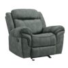 Picket House Furnishings Tasso Charcoal Polyester Upholstered Glider