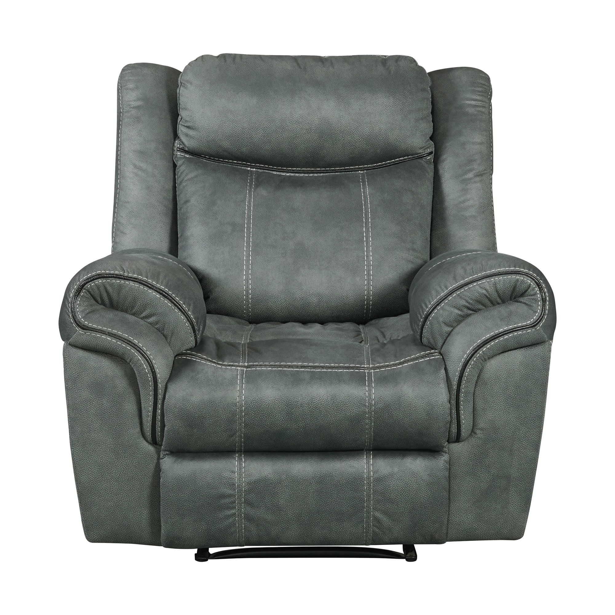Picket House Furnishings Tasso Charcoal Polyester Upholstered Glider