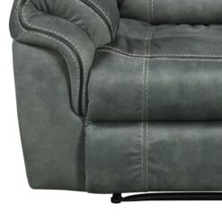 Picket House Furnishings Tasso Charcoal Polyester Upholstered Glider