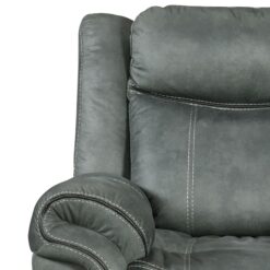 Picket House Furnishings Tasso Charcoal Polyester Upholstered Glider
