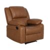 Flash Furniture Marius Cognac LeatherSoft Faux leather Upholstered Stationary