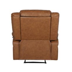 Flash Furniture Marius Cognac LeatherSoft Faux leather Upholstered Stationary