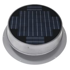 Skyview Solar Attic Fans Grey Aluminum