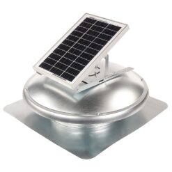 Master Flow 525 -CFM Mill Galvanized steel Solar Power Roof Vent