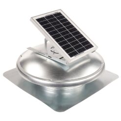 Master Flow 525 -CFM Mill Galvanized steel Solar Power Roof Vent