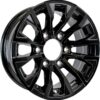 eCustomrim Aluminum Trailer Wheel 15X6 15 Inch Edge Style 6 Lug On 5.5 Inch Center Rim 3.75 Center Bore