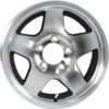 eCustomrim Aluminum Trailer Wheel 14X6 14 Inch Black Star Style 5 Lug On 4.5 Inch Center Rim 2200 lbs. 3.19 Center Bore