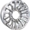 eCustomrim Aluminum Trailer Wheel 16X6 16 Inch Edge Silver Grey 8 Lug On 6.5 Inch Center Rim