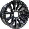 eCustomrim Aluminum Trailer Wheel 16X6 16 Inch Edge Style 6 Lug On 5.5 Inch Center Rim 3.75 Center Bore