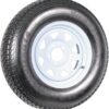 eCustomrim Trailer Tire Rim Assembly ST205/75D14 2057514 F78-14 14 Inch 5 Lug White Wheel - 2 Year Warranty w/Free Roadside