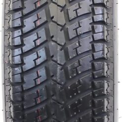 eCustomrim Trailer Tire Rim Assembly ST205/75D15 15 Inch Load Range C 5 Lug On 4.5 Black Wheel - 2 Year Warranty w/Roadside