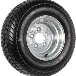 eCustomrim 2-Pack Trailer Tire Rim 20.5X8-10 205/65-10 20.5X8.0-10 10 Inch 5 Lug Galvanized Load C Wheel - 2 Year Warranty w/Roadside