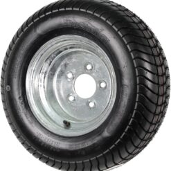 eCustomrim 2-Pack Trailer Tire Rim 20.5X8-10 205/65-10 20.5X8.0-10 10 Inch 5 Lug Galvanized Load C Wheel - 2 Year Warranty w/Roadside