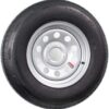 eCustomrim Radial Trailer Tire Rim ST205/75R14 14 Inch 5 Lug On 4.5 Center Silver Grey Modular Wheel - 6 Year Warranty w/Roadside