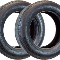 eCustomrim 2-Pack Mobile Home Trailer Tire 215/60D14.5 215/60 14.5 Extra Heavy Duty Load Range G 14 Ply