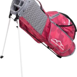 Sun Mountain Kid's Phenom Lightweight Stand Golf Bag 4-Way Top - 2025 Model, Pink Camo