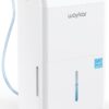 Waykar 150 Pint 2025 Energy Star Dehumidifier with Pump for Large Rooms up to 7,000 Sq. Ft. for Home, Basement, Commercial, Industrial, with Drain Hose & Tank, Auto Defrost, Smart Auto Comfort Mode