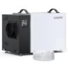 Waykar 216 Pint Crawl Space Dehumidifier with Pump & Drain Hose for Basements, Commercial & Water Damage Spaces up to 8000 Sq. Ft., Compact, Strong Dehumidification, 5-Year Quality Coverage