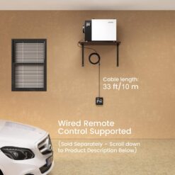 Waykar 216 Pint Crawl Space Dehumidifier with Pump & Drain Hose for Basements, Commercial & Water Damage Spaces up to 8000 Sq. Ft., Compact, Strong Dehumidification, 5-Year Quality Coverage