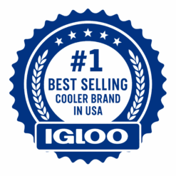 Igloo Tag-a-Long Too Highrise 19 QT Hard-Sided Cooler, Dusted Grape