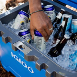 Igloo 50 QT Overland Ice Chest Cooler, Blue