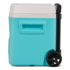 Igloo 16 QT Laguna Hard Side Ice Chest Cooler with Wheels, Aqua Blue