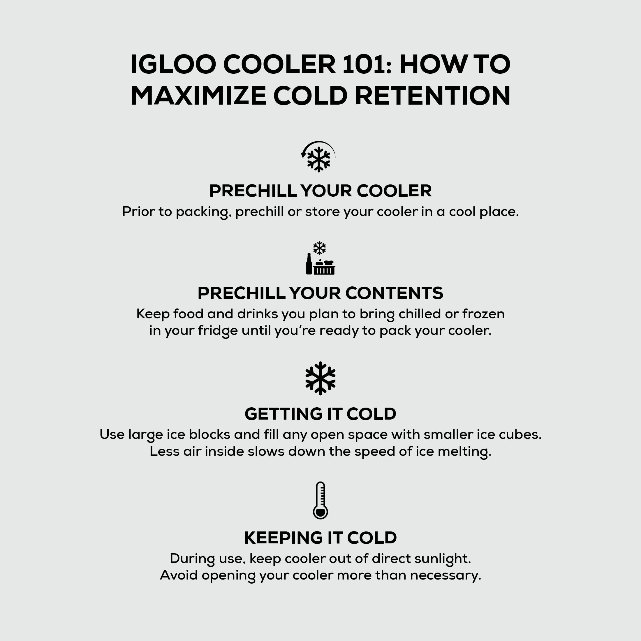 Igloo 25 QT Overland Ice Chest Cooler, White