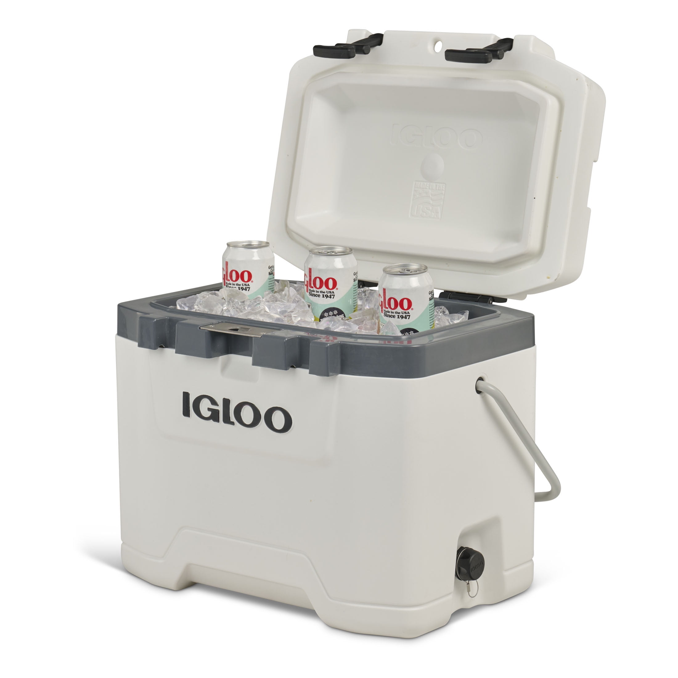 Igloo 25 QT Overland Ice Chest Cooler, White