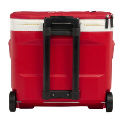 The University of Ohio State Buckeyes 28 QT Laguna Soft Top Wheeled Cooler by Igloo, Red