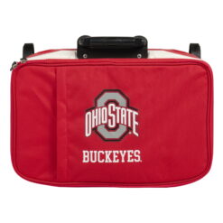 The University of Ohio State Buckeyes 28 QT Laguna Soft Top Wheeled Cooler by Igloo, Red