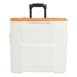 University of Tennessee Volunteers 28 QT Laguna Soft Top Wheeled Cooler by Igloo, White and Orange