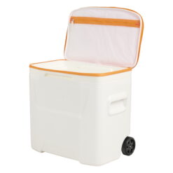 University of Tennessee Volunteers 28 QT Laguna Soft Top Wheeled Cooler by Igloo, White and Orange