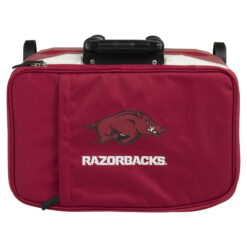 University of Arkansas Razorbacks 28 QT Laguna Soft Top Wheeled Cooler by Igloo, Red