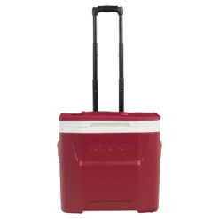 University of Arkansas Razorbacks 28 QT Laguna Soft Top Wheeled Cooler by Igloo, Red