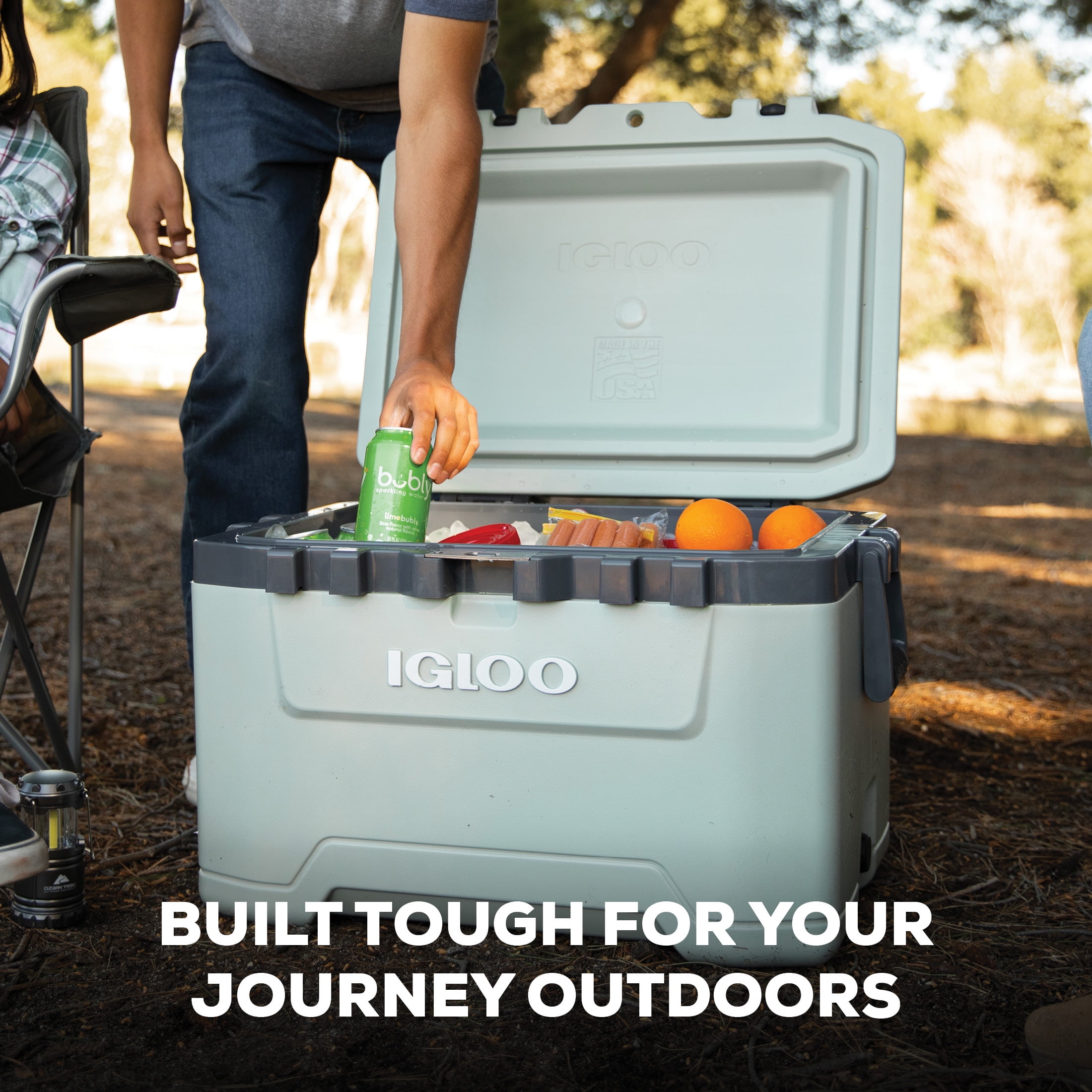 Igloo 50 QT Overland Ice Chest Cooler, White